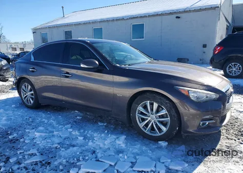 2016 Infinity Q50 3.0T Premium z USA, uszkodzony, nr VIN JN1EV7AP4GM306426